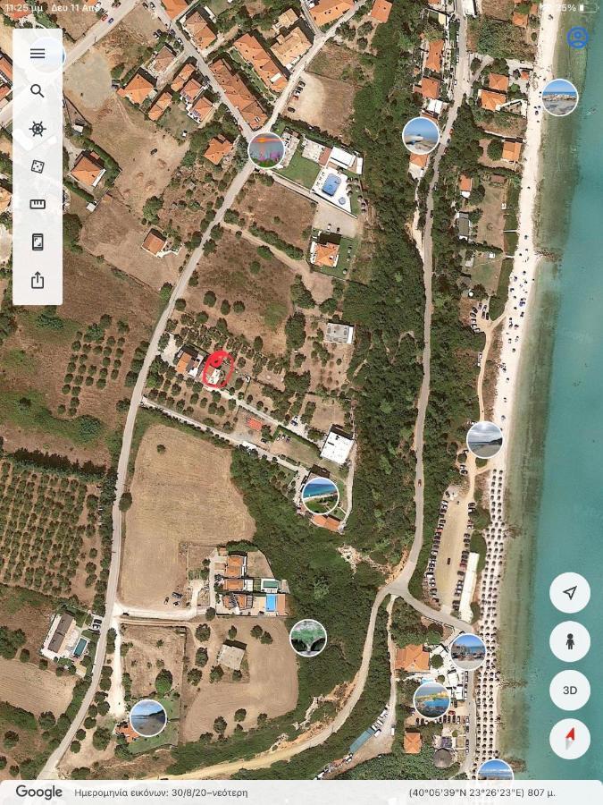 Villa Evita , Athytos Wonderful ,63M2,A/C Afytos Dış mekan fotoğraf